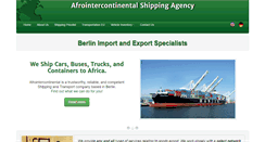 Desktop Screenshot of afrointercontinental.com